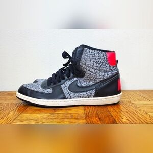 Nike Terminator Hi Tops RLF Sample Shoes Black Gray Pink Womens Size 7